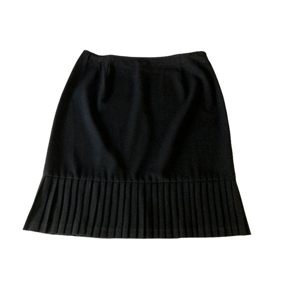 Pantology Dresses & Skirts - Pantology Pencil Skirt Solid Black Knee Length Misses Womens Size 12 Work Career